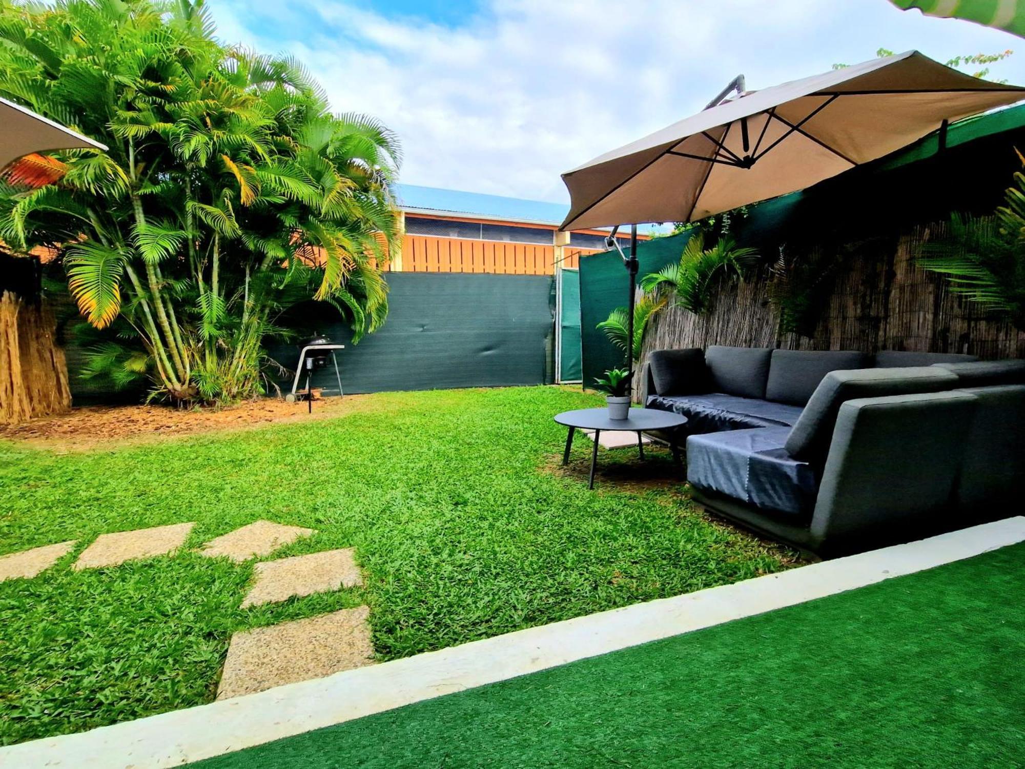 Paisible Jacuzzi Jardin Privatif Climatisation Baie-Mahault